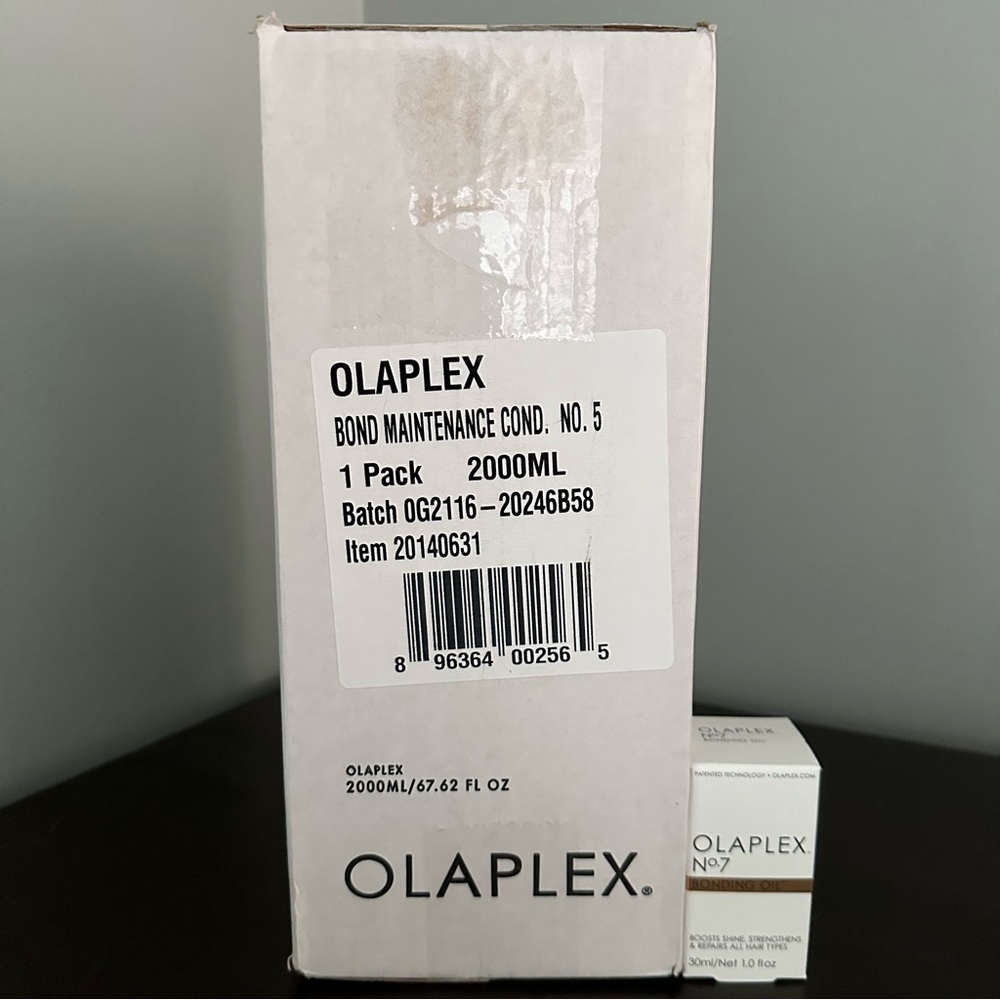 Olaplex Bond Maintenance Conditioner No. 5 2000 ml & Bonding Oil No. 7 30 ml